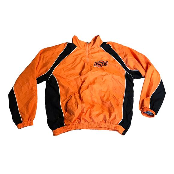 Vintage Oklahoma state university windbreaker jacket xl - Picture 1 of 4